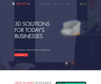 Simfusion.com(Ecommerce Solution) Screenshot