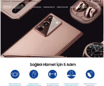 SimGe-Elektronik.com(Simge Elektronik Samsung Yetkili Servis Merkezi ANKARA) Screenshot