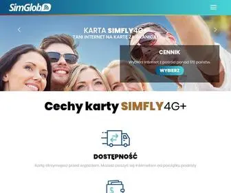 SimGlob.com(Tani internet mobilny za granicą) Screenshot