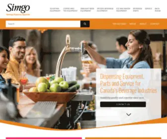 SimGo.com(Beverage Dispensing Equipment Supplier) Screenshot