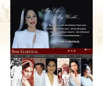 Simigarewal.com(Simi Garewal) Screenshot