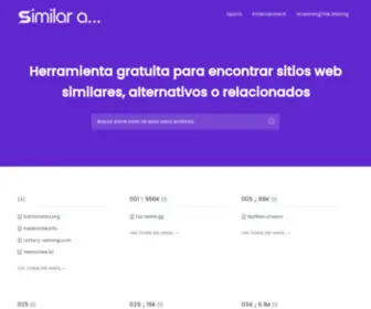 Similar-A.com(Búsqueda) Screenshot