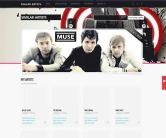 Similar-Artist.com(Similar Artists) Screenshot