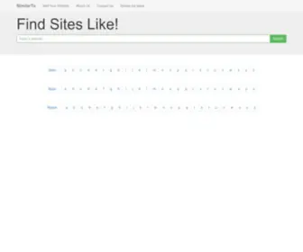 Similarto.us(Fastest way to get to similar sites) Screenshot