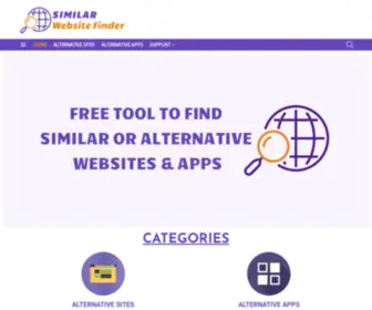 Similarwebsitefinder.com(Just another WordPress site) Screenshot