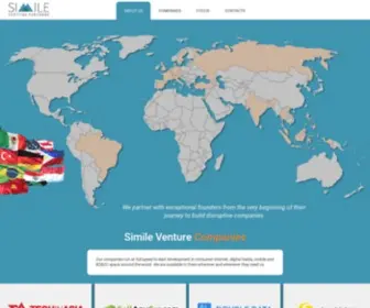 Simileventure.com(Simile Venture Partners) Screenshot