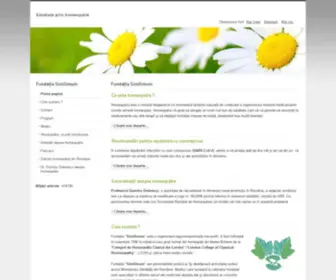 Similimum.ro(Fundaţia) Screenshot