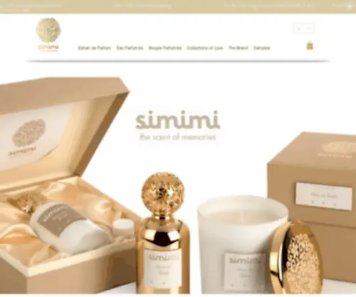Simimi-Scents.com(Simimi Scents brand) Screenshot