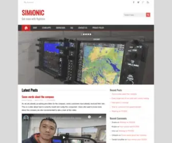 Simionic.net(Get more with flightsim) Screenshot