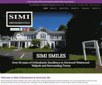 Simiorthodontics.com(Simiorthodontics) Screenshot