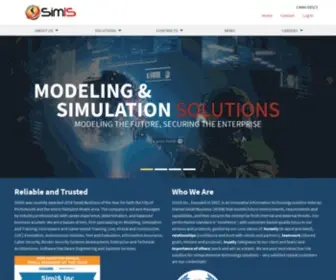 Simisinc.com(SimIS, Inc) Screenshot