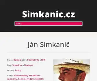Simkanic.cz(Simkanic) Screenshot