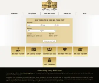Simkinhdich.com(Sim Kinh Dá) Screenshot