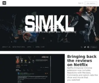 Simkl.org(Simkl Blog) Screenshot