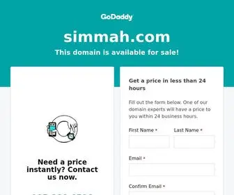 Simmah.com(simmah) Screenshot