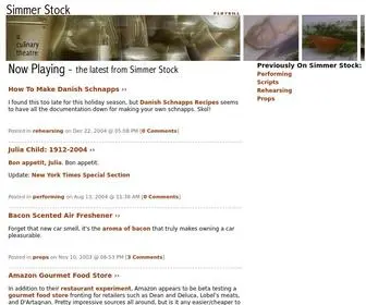 Simmerstock.com(Recent updates on Simmer Stock) Screenshot