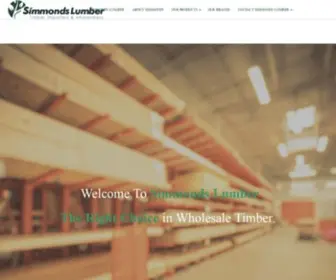 Simmondslumber.com.au(Simmonds Group) Screenshot