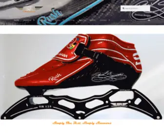 Simmons-Racing.com(Speed Skates & Cycling Shoes) Screenshot