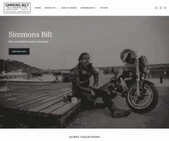 Simmonsbilt.com(Simmons Bilt Clothing Company Ltd) Screenshot
