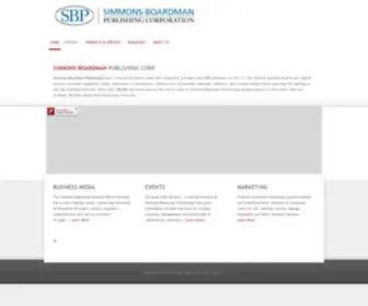 Simmonsboardman.com(Simmons Boardman Publishing) Screenshot