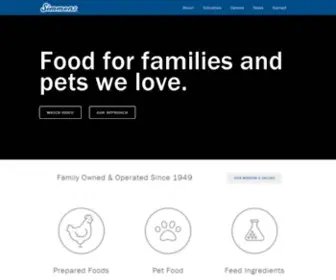 Simmonsfoods.com(Simmons Foods) Screenshot