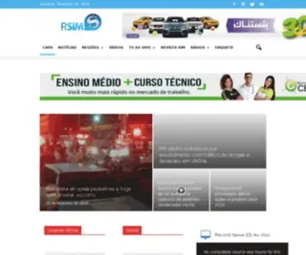 Simnoticias.com.br(Sim Notícias) Screenshot