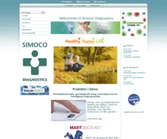 Simoco.dk(Simoco Diagnostics) Screenshot