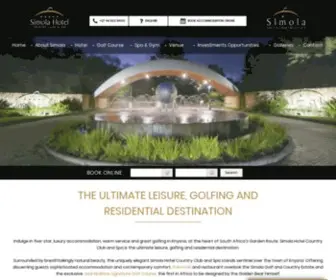 Simola.co.za(The Ultimate Leisure) Screenshot