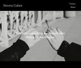 Simonagalant.com(Simona Galant) Screenshot