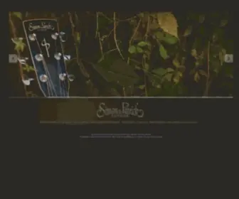 Simonandpatrick.com(Simon and Patrick Guitars) Screenshot