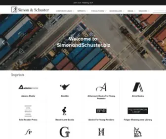 Simonandschuster.biz(New Book Releases) Screenshot