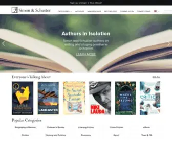 Simonandschuster.co.uk(New Book Releases) Screenshot