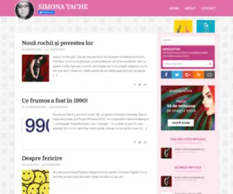 Simonatache.ro(Simona Tache) Screenshot