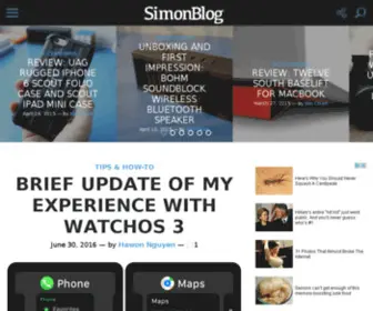 Simonblog.com(IPhone News) Screenshot