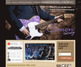 Simoncasey.ie(Wedding Bands Ireland) Screenshot