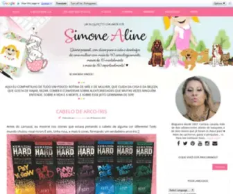 Simonealine.com(Blogueira S.A) Screenshot