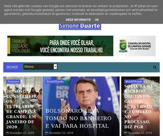 Simoneduarte.com.br(Blog da Simone Duarte) Screenshot