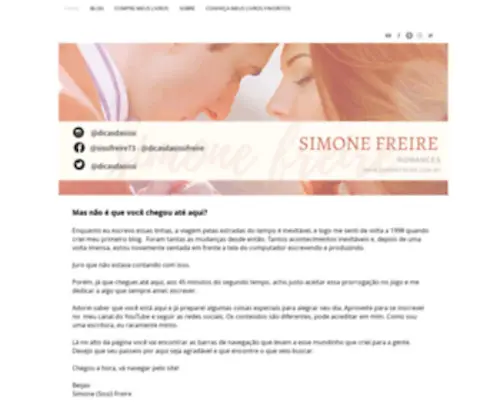 Simonefreire.com.br(Simone Freire) Screenshot