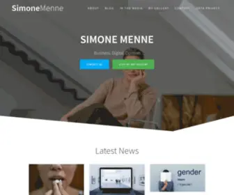 Simonemenne.de(Simone Menne) Screenshot