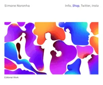 Simonenoronha.com(Illustration and Design) Screenshot