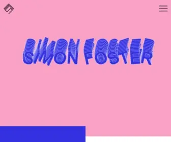 Simonfosterdesign.com(The portfolio of web designer Simon Foster) Screenshot