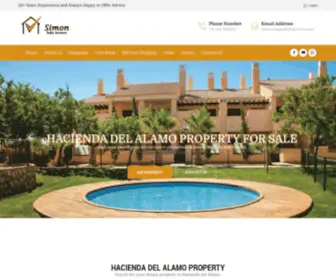 Simonhdahomes.com(Simon HDA Homes) Screenshot