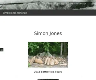 Simonjoneshistorian.com(Simon Jones Historian) Screenshot