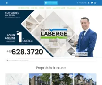 Simonlaberge.com(Courtier) Screenshot