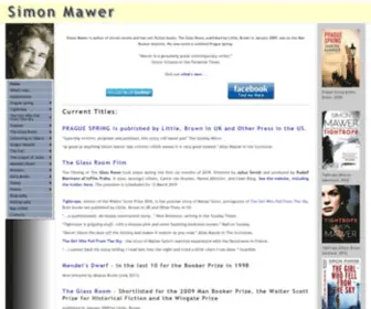 Simonmawer.com(Simon Mawer) Screenshot