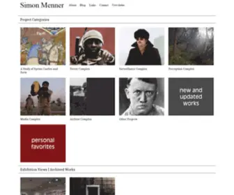 Simonmenner.com(Simon Menner) Screenshot