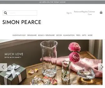 Simonpearce.com(Glassware, Tableware, Lighting) Screenshot