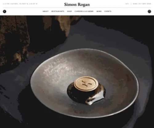 Simonrogan.co.uk(Simon Rogan) Screenshot