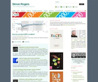 Simonrogers.net(Simon Rogers) Screenshot