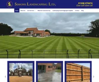 Simonslandscaping.co.uk(Simons Landscaping) Screenshot